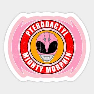 Pink Pterodactyl Sticker